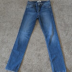 Guess Women's Straight Leg Blue Jeans